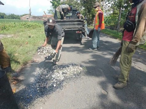 Jalan Rusak di Kabupaten Jombang Terus Diperbaiki Dinas PUPR