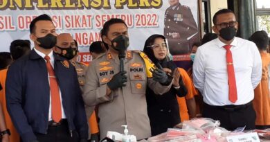 Operasi Sikat Semeru 2022, Polres Nganjuk Ungkap 14 Kasus