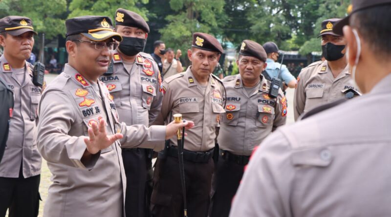 Jelang Kedatangan Jokowi, Polres Nganjuk Siap Amankan Rute yang Dilalui Presiden
