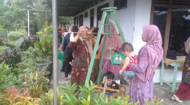 Pemdes Tanjung Laksanakan Kegiatan Posyandu Balita dan Anak di 4 Lokasi
