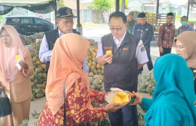 Pjs Bupati Blitar Cek Kondisi Pasar Central Buah di Desa Sidorejo