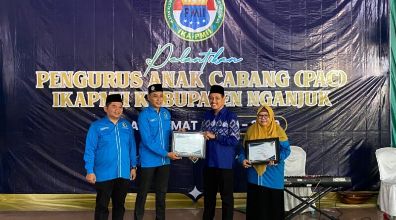 Pelantikan Pengurus Anak Cabang IKA PMII se-Kabupaten Nganjuk Masa Khidmat 2024 – 2029