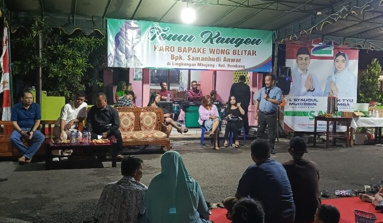 Warga Rembang Bersama Mantan Walikota Blitar Samanhudi Anwar Kompak Dukung Ibin – Elim di Pilkada 2024