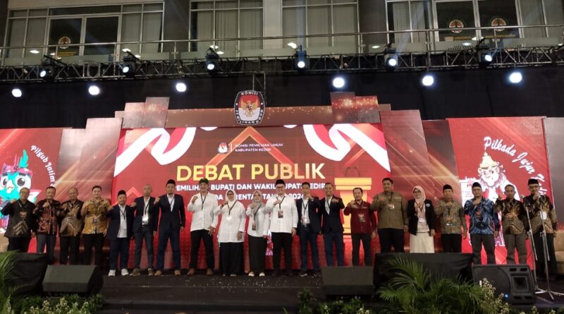 KPU Kabupaten Kediri Gelar Debat Publik Kedua