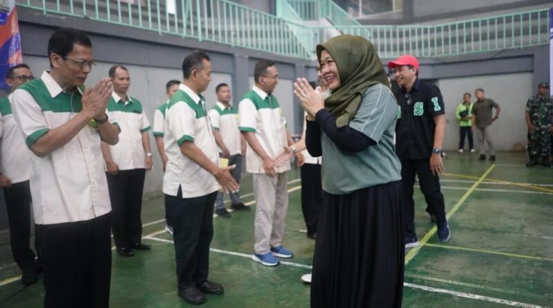 Kejuaraan Bulu Tangkis Semarakkan Pelantikan Pengurus Baru PBSI Kota Probolinggo