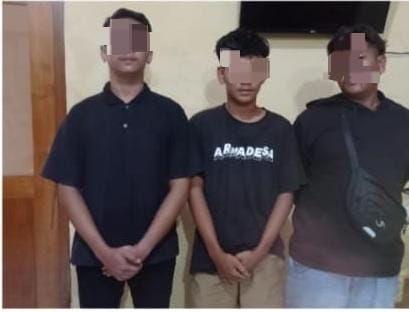 Tiga Terduga Pelaku Pengeroyokan di Angkringan Nganjuk Diamankan Polisi