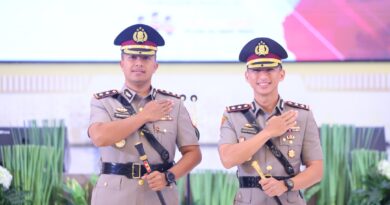 Sertijab di Mapolda Jatim, AKBP Anggi Saputra Ibrahim Resmi Jabat Kapolres Kediri Kota