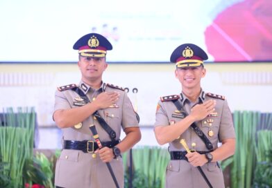 Sertijab di Mapolda Jatim, AKBP Anggi Saputra Ibrahim Resmi Jabat Kapolres Kediri Kota