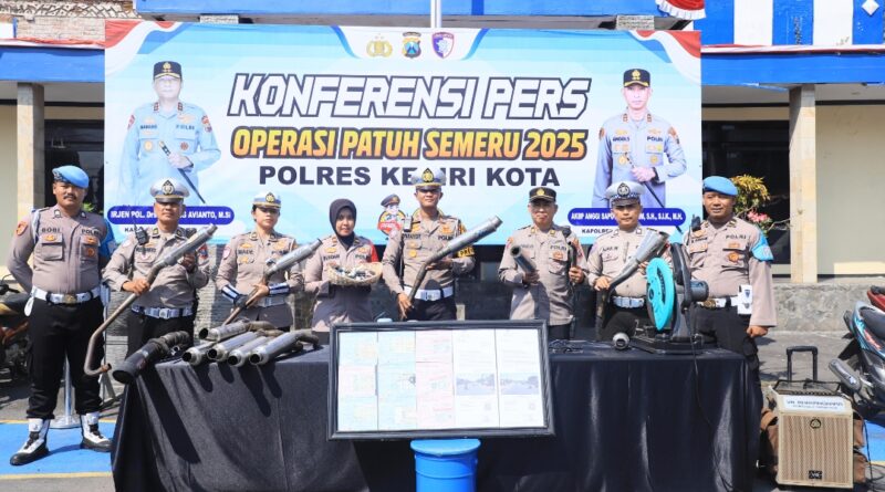 Ribuan Pelanggar Ditindak Selama Operasi Patuh Semeru, Didominasi Tak Pakai Helm