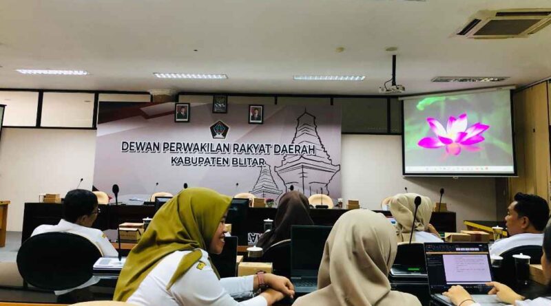 Tidak Quorum, Rapat Banggar Bersama TAPD Kabupaten Blitar Batal Digelar