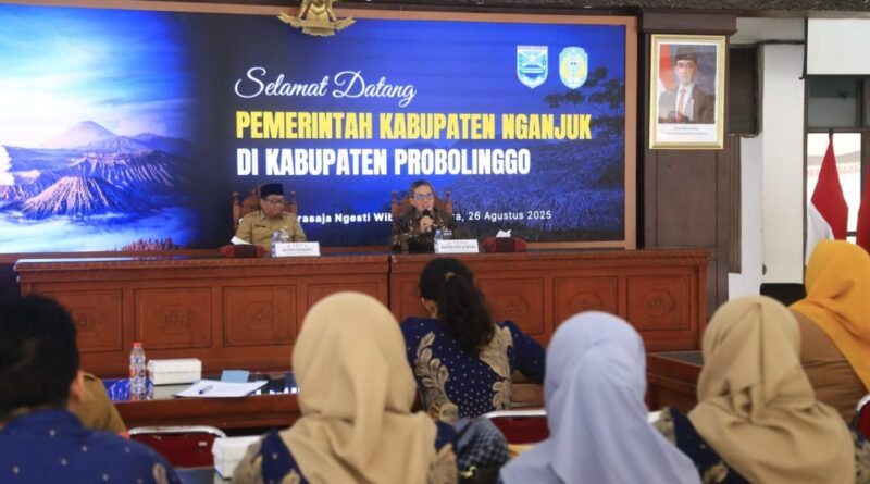 Pemkab Terima Studi Tiru Sistem Pemerintahan Pemkab Nganjuk