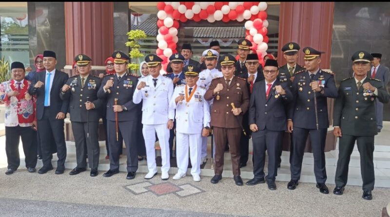 Bupati Blitar Pimpin Upacara Peringatan HUT ke-80 RI Tahun 2025