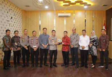 Perkuat Sinergi, Kapolres Kediri Kota Terima Silaturahmi Manager PLN UP3 Kediri