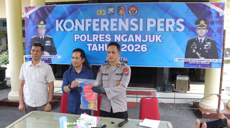 Ungkap Kasus Pengeroyokan Maut di Patianrowo, Polres Nganjuk Tetapkan 9 Tersangka