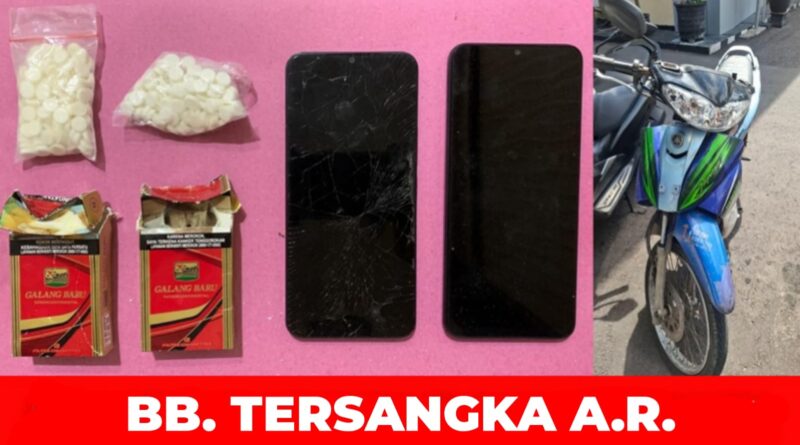 Ungkap Jaringan Peredaran Pil Dobel L, Polres Nganjuk Amankan 1.239 Butir dan Tiga Terduga Pelaku