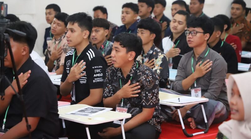 Kapolres Kediri Resmi Buka Binlat Jati Diri Bangsa II di Situs Ndalem Pojok Persada Soekarno