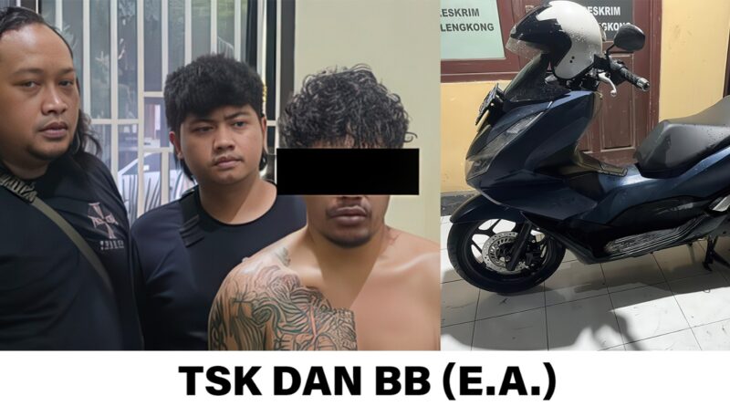 Kurang dari 24 Jam, Terduga Pelaku Curanmor di Gondang Diamankan Satreskrim Polres Nganjuk