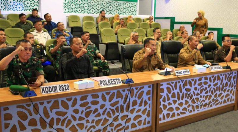 Rakor Penanganan Konflik Sosial, Wali Kota Soroti Inflasi hingga Cuaca Ekstrem