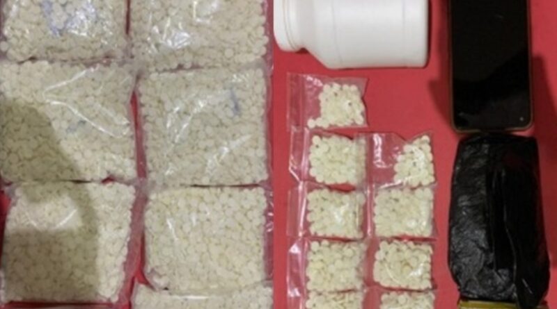 Polres Nganjuk Amankan Pengedar, 7.650 Pil Dobel L Disita di Baron 