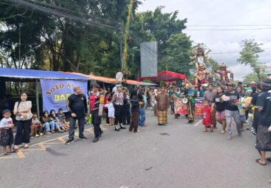 Polres Blitar Amankan Pawai Ogoh-Ogoh Perayaan Hari Raya Nyepi di Wlingi