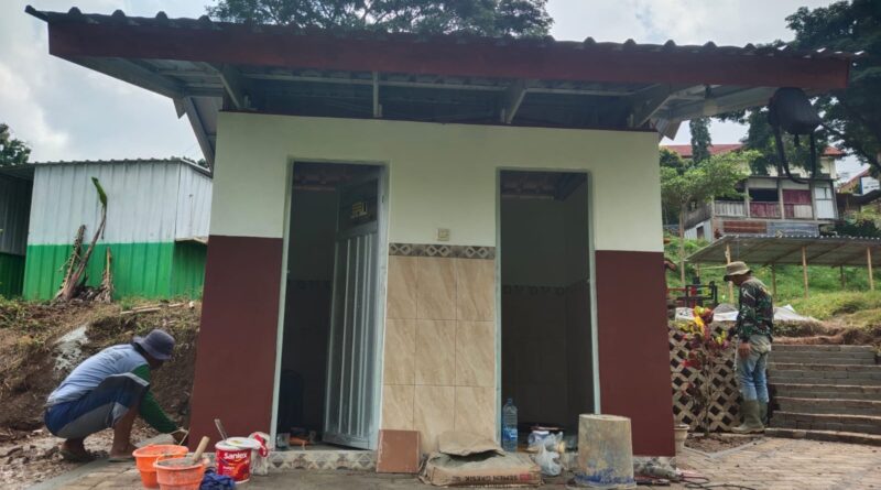 Dukung Rintisan Wisata Pesona Selungguh, Pemdes Bolo Bangun Kamar Mandi