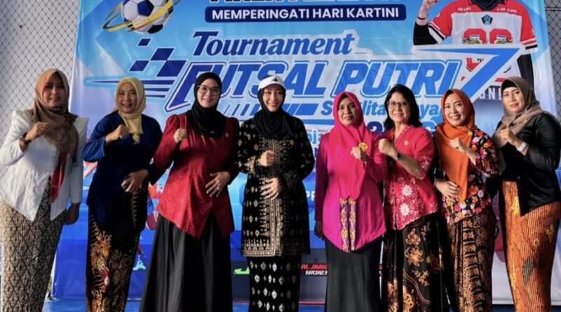 Peringati Hari Kartini, Perwosi Kabupaten Blitar Gelar Turnamen Futsal Putri se-Blitar Raya