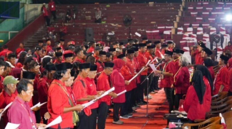 DPC PDI Perjuangan Nganjuk Gelar Musancab Serentak