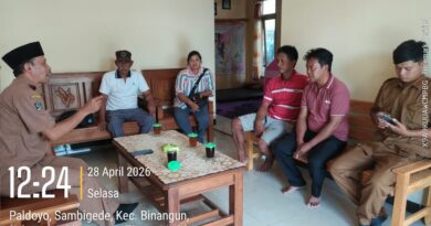 Warga Laporkan Abrasi Tanah di Desa Sambi Gede Kecamatan Binangun