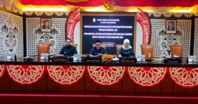 DPRD Nganjuk Gelar Rapat Paripurna Penyampaian LKPJ Bupati Nganjuk 2025
