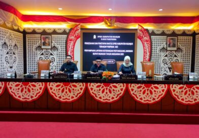 DPRD Nganjuk Gelar Rapat Paripurna Penyampaian LKPJ Bupati Nganjuk 2025