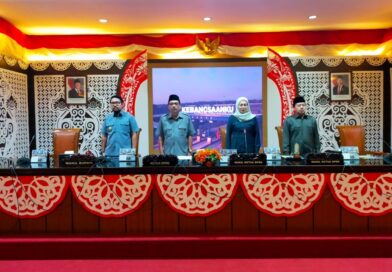 Rapat Paripurna, DPRD Nganjuk Bahas Pengesahan Rantus terhadap Perubahan Susunan Keanggotaan AKD