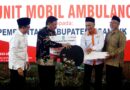 Bupati Marhaen Serahkan Satu Unit Ambulance untuk LAZISMU