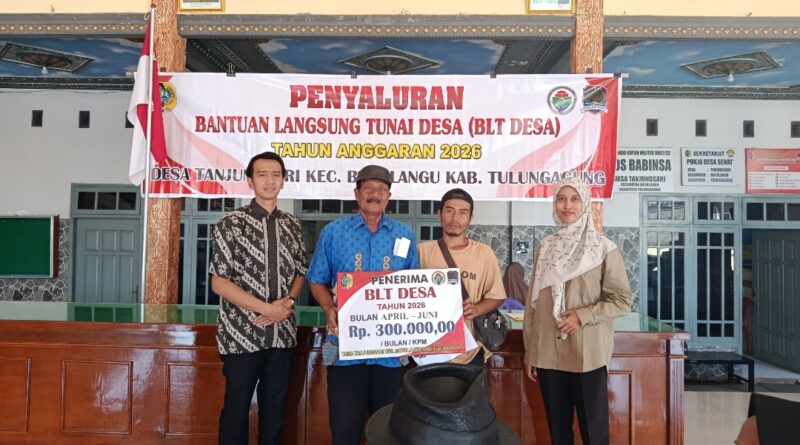 Pemdes Tanjungsari Salurkan BLT DD Tahap 2 kepada 5 KPM di Pertengahan Tahun 2026