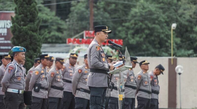 Apel Besar Sabuk Kamtibmas, Perkuat Stabilitas Keamanan di Kabupaten Blitar