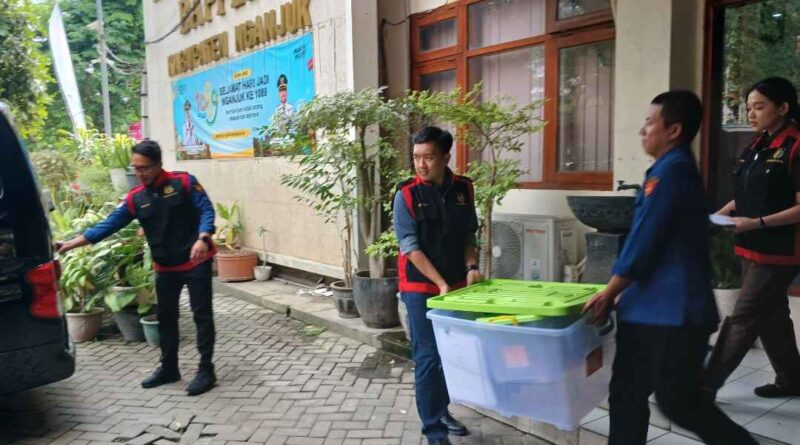 Usut Dugaan Korupsi Review FS Bendungan Margopatut 2024, Kejari Nganjuk Sita 47 Dokumen Bappeda
