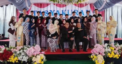 SMPN 1 Ngronggot Gelar Tasyakuran Kelulusan Murid Kelas IX, Kadis Pendidikan Nganjuk Beri Motivasi Fokus dan Totalitas Belajar