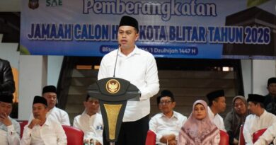 Wali Kota Blitar Berangkatkan 162 Calon Jamaah Haji