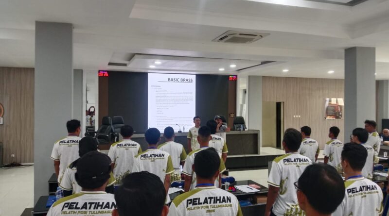 KONI Tulungagung Bersama Polres Tulungagung Gelar Pelatihan Pelatih Drumband Tahun 2026