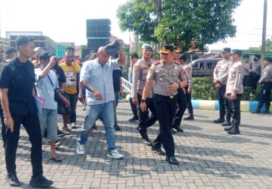 Kapolres Jombang Terima Aksi Demo Puluhan Sopir Truk untuk Audensi