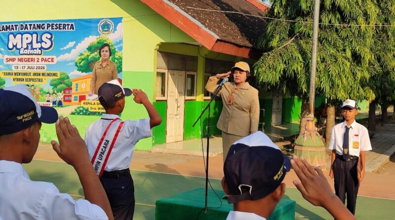 162 Peserta Didik Baru SMPN 2 Pace Ikuti MPLS