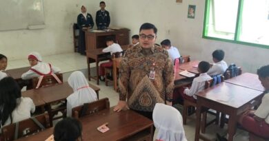 MPLS, Bupati Mas Dhito Sidak di SMPN 2 Ngasem