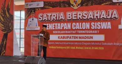 Bupati Madiun Buka MPLS Sekolah Rakyat