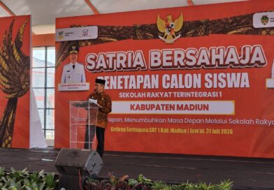 Bupati Madiun Buka MPLS Sekolah Rakyat