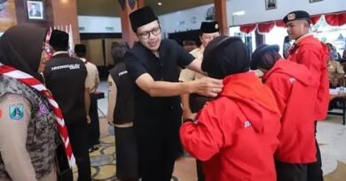 Ikuti Jambore Nasional XII tahun 2026 di Jakarta, Sebanyak 42 Anggota Gerakan Pramuka Kwarcab Trenggalek Diberangkatkan Wabup Syah