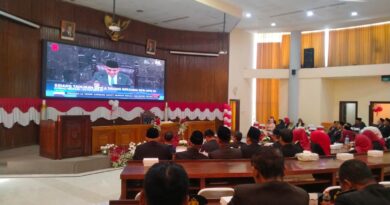 Bupati Magetan dan Jajaran Mengikuti Siaran Langsung Sidang Paripurna Tahunan MPR RI 2026 di Gedung DPRD Kabupaten Magetan
