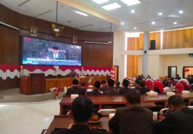Bupati Magetan dan Jajaran Mengikuti Siaran Langsung Sidang Paripurna Tahunan MPR RI 2026 di Gedung DPRD Kabupaten Magetan