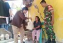 Sinergi dengan Wartawan, LSM dan Mahasiswa, Kodim 0810 Nganjuk Gelar Baksos