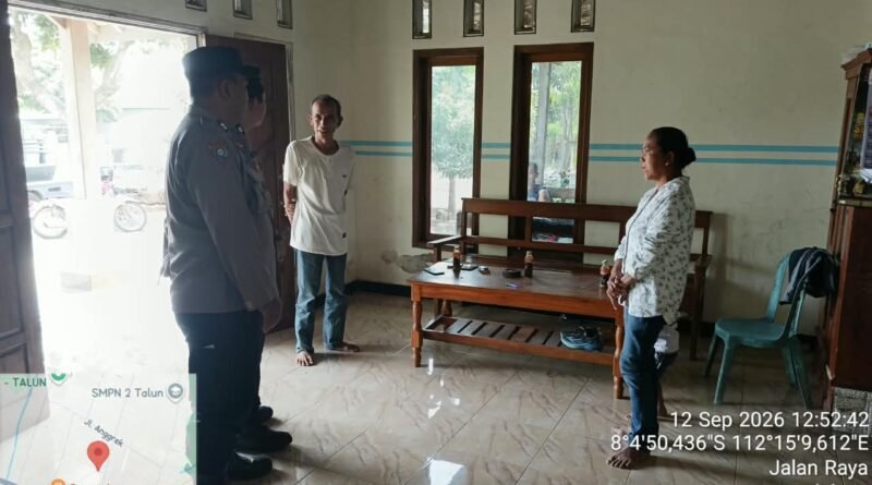Dugaan Pencurian Emas dan Uang Rp3,5 Juta di Talun, Polisi Amankan Terduga Pelaku