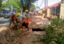 Dinas PUPR Magetan Bidang Cipta Karya Lakukan Peningkatan Saluran Drainase dan Trotoar Jalan Pahlawan
