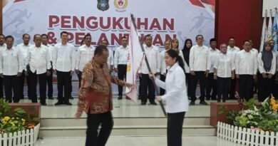 Elim Tyu Samba Resmi Pimpin KONI Kota Blitar, Fokus Pembinaan Atlet dan Prestas
